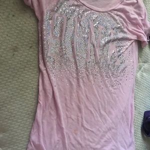 Pink brand shirt